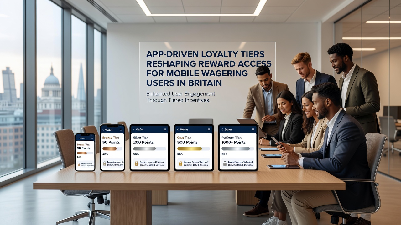 British punter reviewing tier benefits and reward options inside a mobile betting application