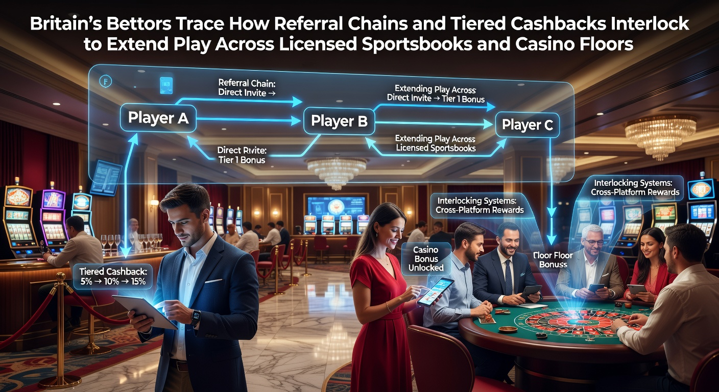 Bettors navigating referral programs and cashback tiers on licensed sportsbook and casino apps in Britain