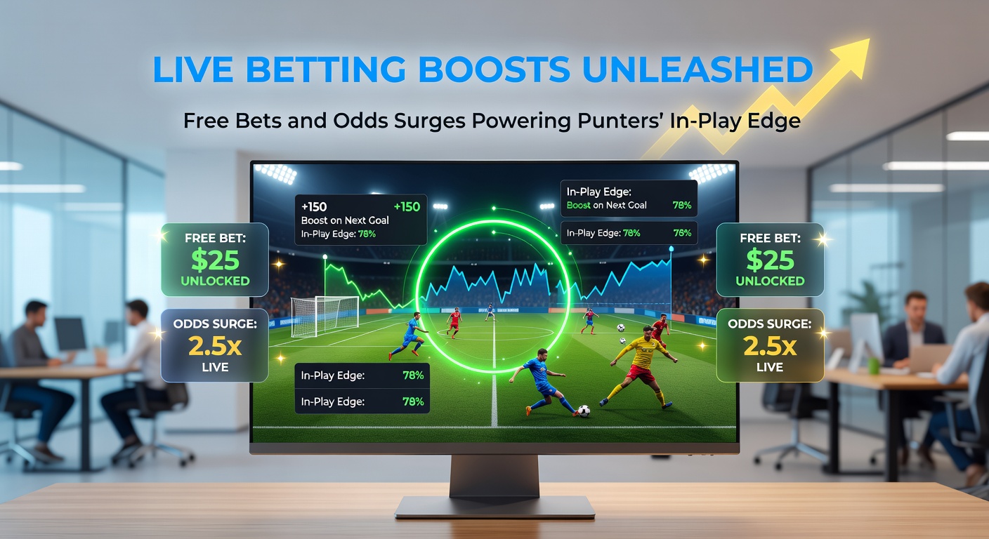 Graph illustrating odds boosts during live soccer action, with spikes in player prop bets and enhanced payouts