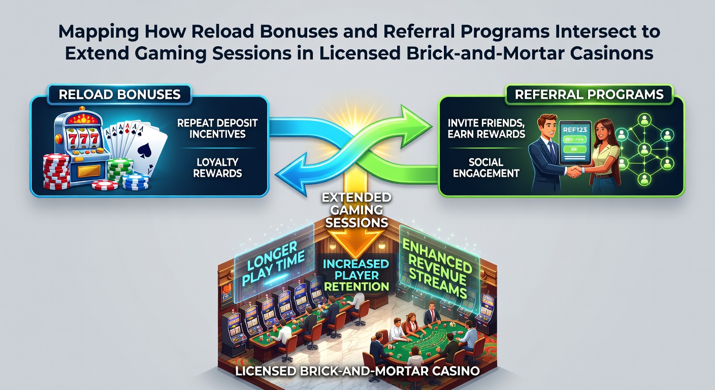 Flowchart illustrating the overlap between referral rewards and reload deposit cycles
