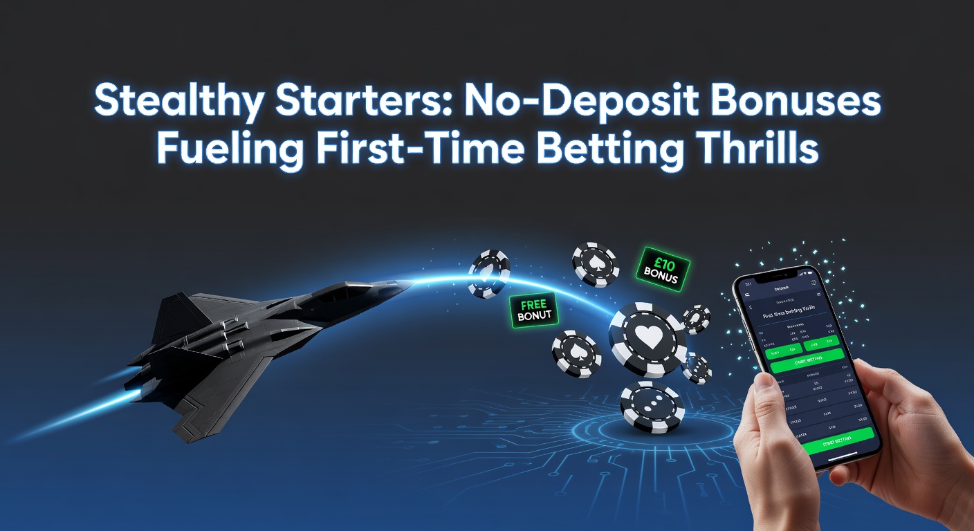 A sleek mobile screen displaying a no-deposit bonus offer with vibrant betting odds and a sign-up prompt, capturing the excitement of risk-free entry into wagering