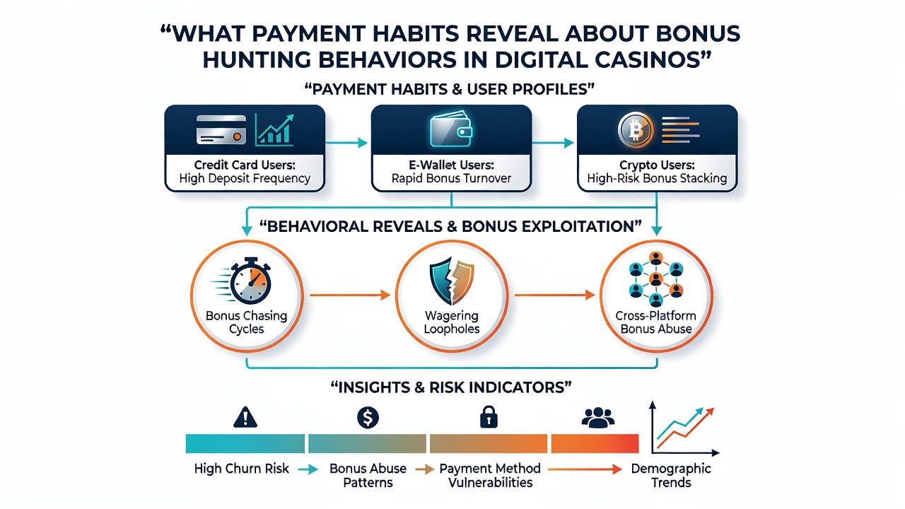 Analytics dashboard displaying payment transaction patterns and bonus claim correlations